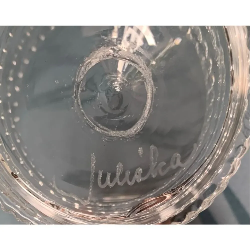 JULISKA  Amalia Clear Glass Tumbler & Creamer SET of 2 REPLACEMENT